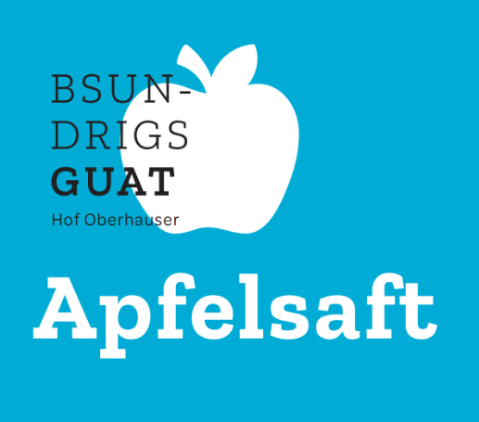 Apfelsaft von bsundrigsguat - Hof Oberhauser